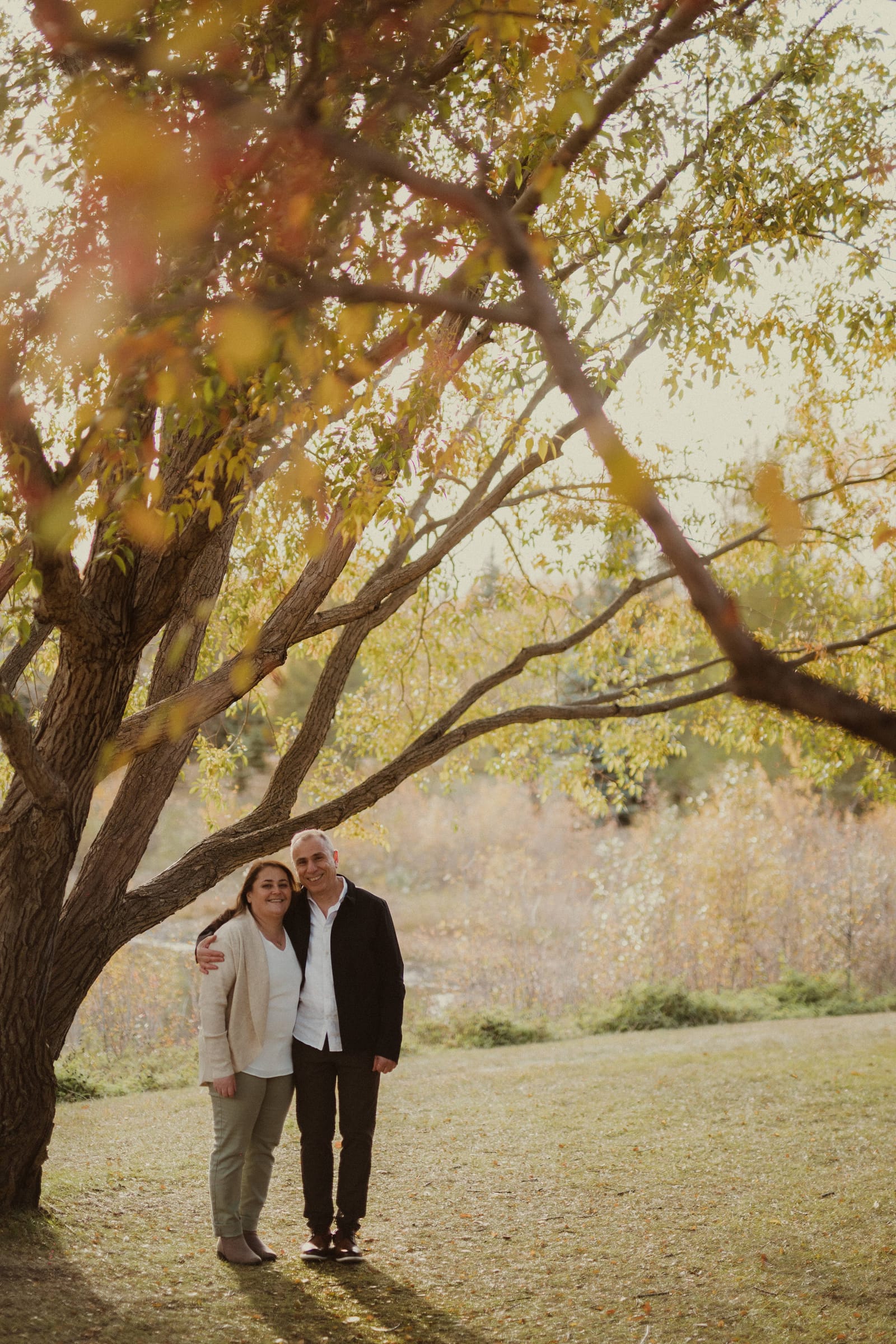 Family photography Edmonton — outdoor family portrait