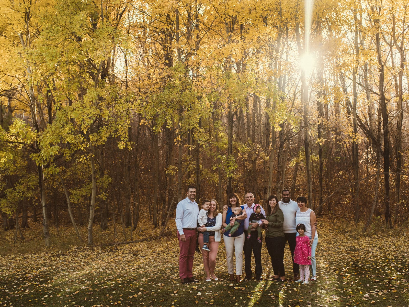 Family photography Edmonton — family in nature