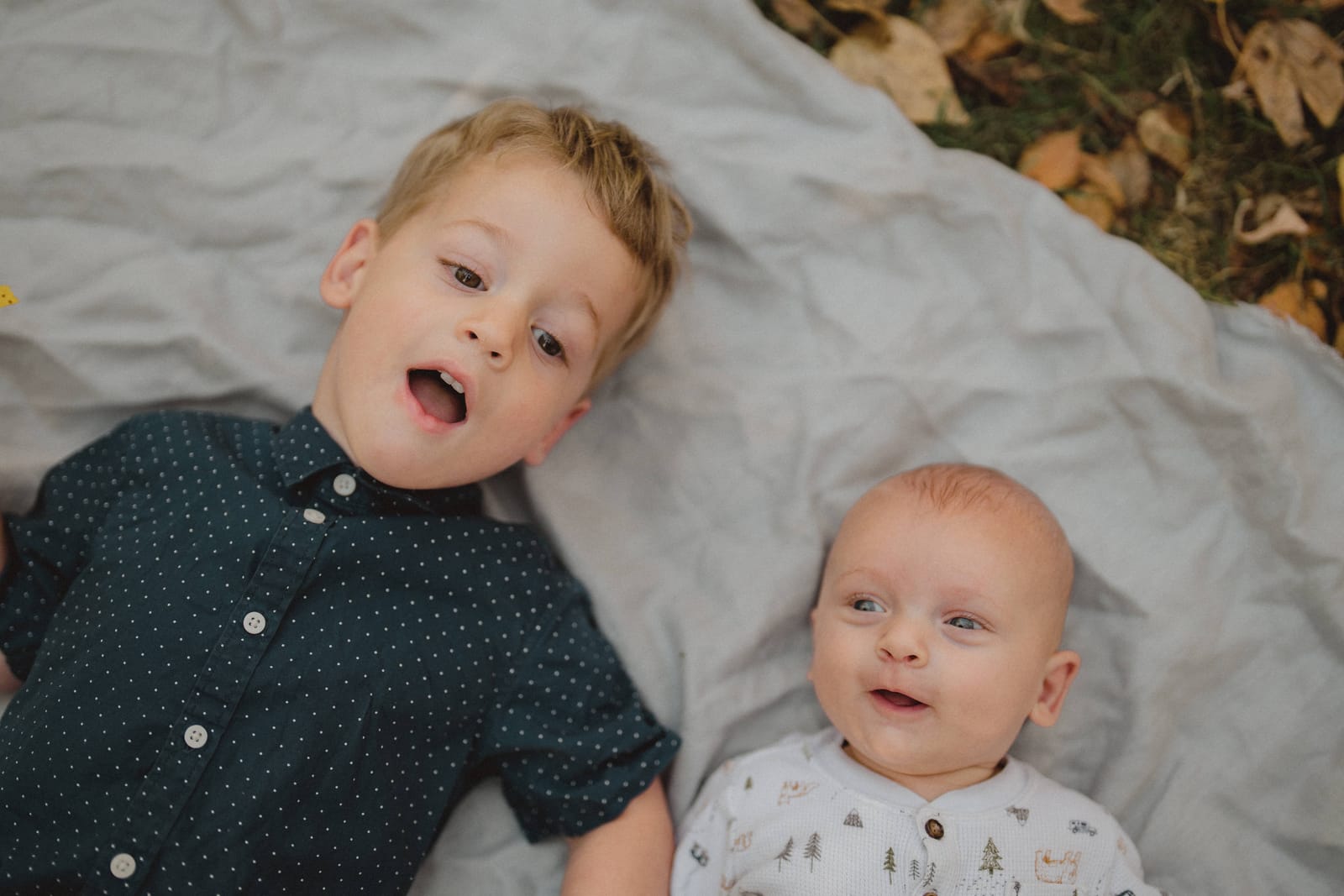 Family photography Edmonton — outdoor family portrait