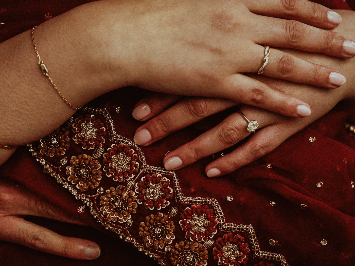 Indian wedding photography Edmonton — indian wedding ring detail edmonton