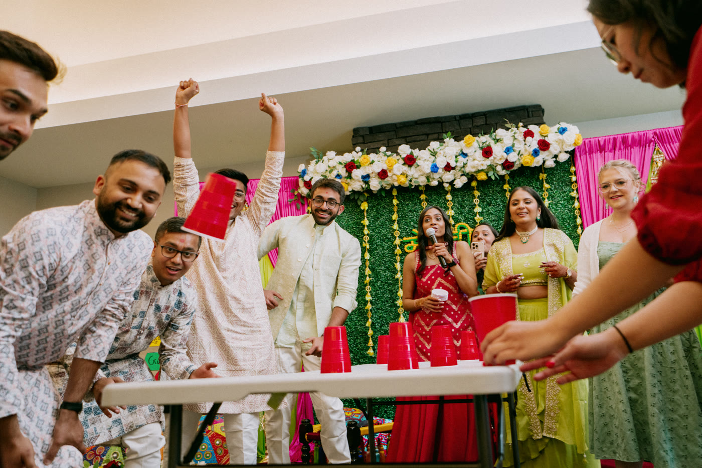 Indian wedding photography Edmonton — baraat procession