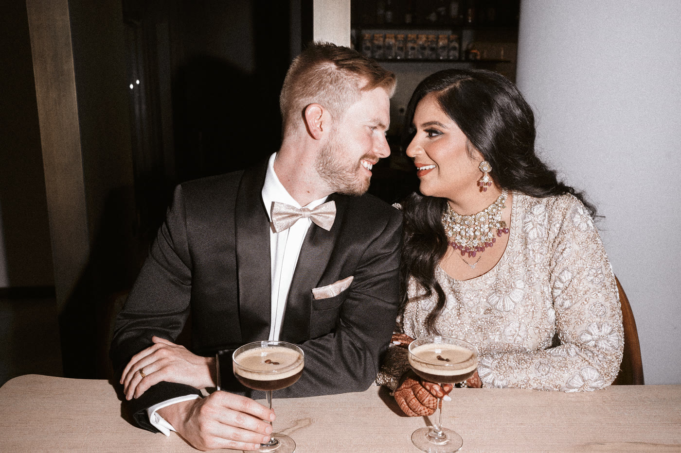 Indian wedding photography Edmonton — bridal glow