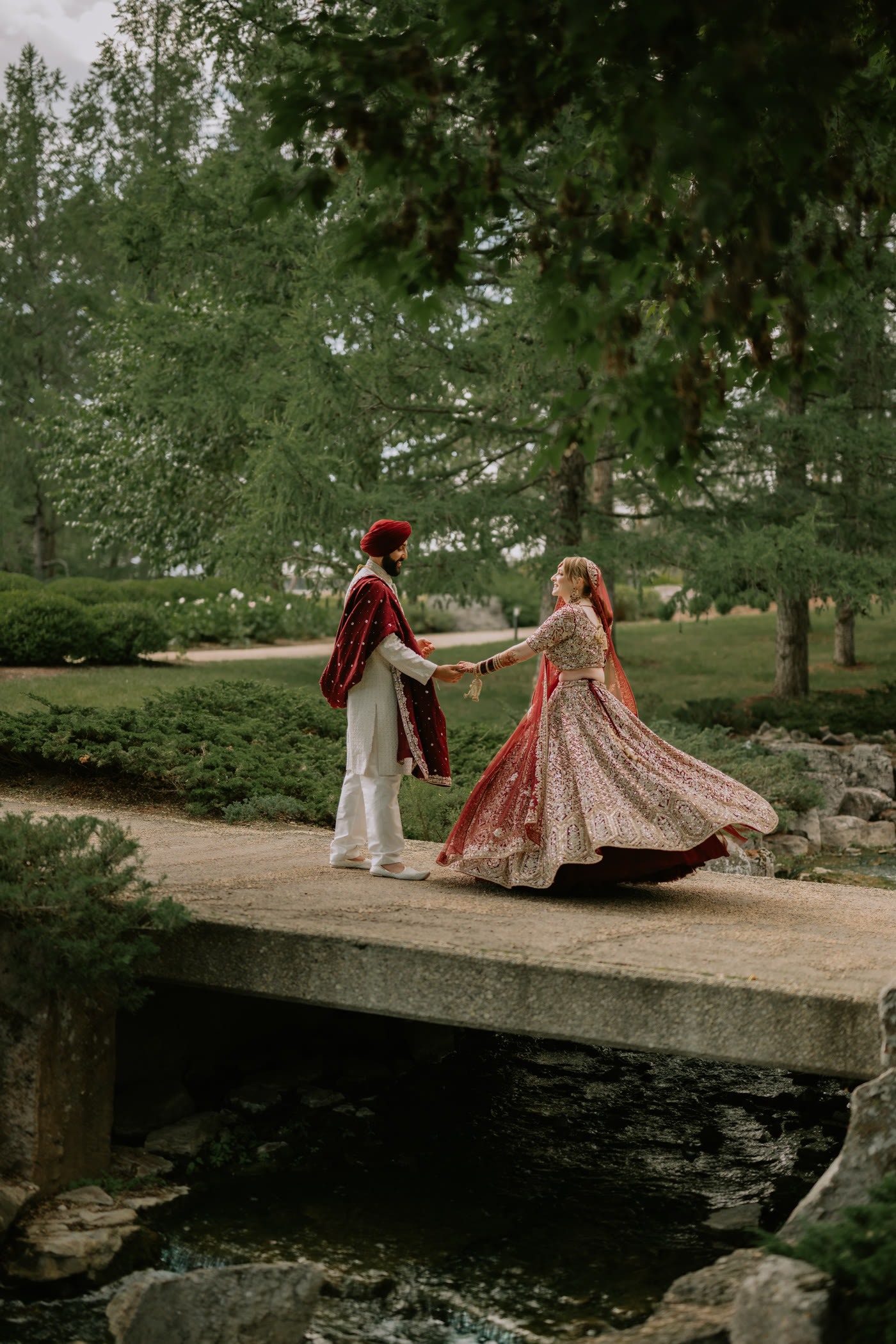 Indian wedding photography Edmonton — wedding laughter