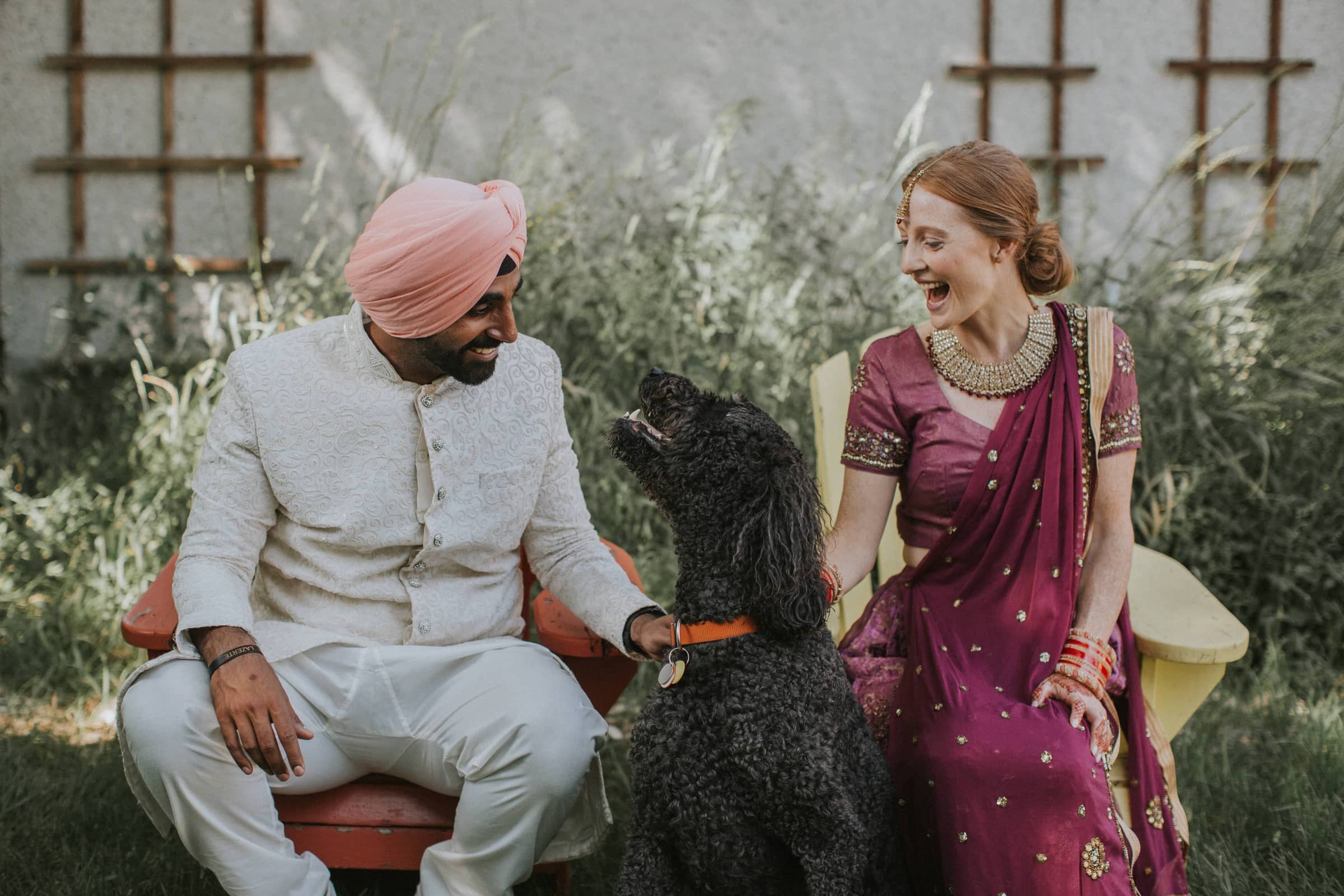 Indian wedding photography Edmonton — haldi celebration